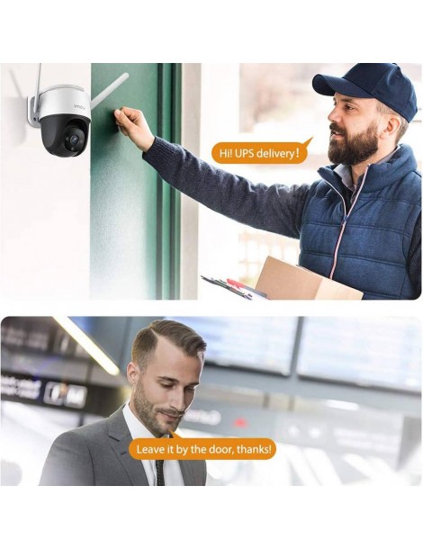 IMOU Cruiser Telecamera di sicurezza per esterni sirena da 110 dB visione notturna a colori telecamera panoramica 1080P IP66 Online