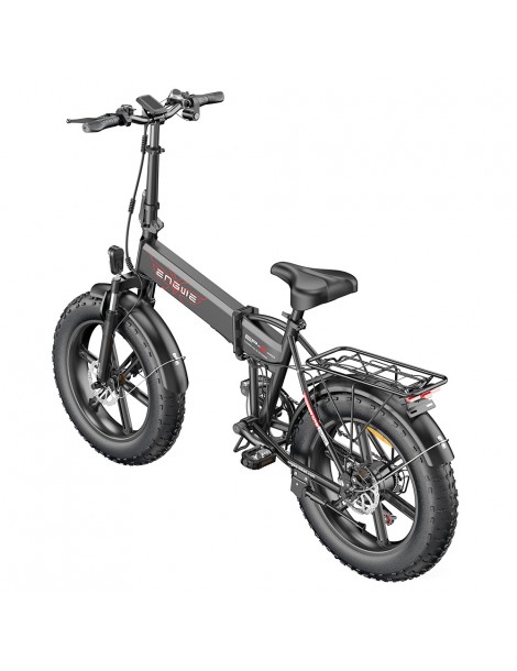 ENGWE EP-2 Pro 20 Pollici Bicicletta Elettrica Pieghevole con Pneumatici Grassi 750W Motore 48V 13Ah LG 2022 Versione –Nero I Più Venduti