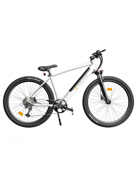 ADO DECE 300C(D30C) Bicicletta Elettrica 27.5in Pneumatico 36V 10.4Ah Batteria 250W Motore Shimano 9 velocità - Argento