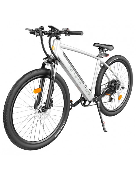 ADO DECE 300C(D30C) Bicicletta Elettrica 27.5in Pneumatico 36V 10.4Ah Batteria 250W Motore Shimano 9 velocità - Argento Nuovo