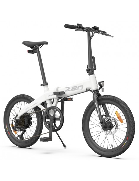 HIMO Z20 Max 20" Pneumatici Bici Elettrica Pieghevole Bici da città 250W Motore 36V 10Ah Batteria - Bianco Spedizione Gratuita