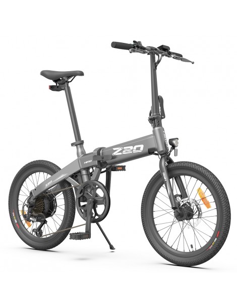 HIMO Z20 Max 20" Pneumatici Bici Elettrica Pieghevole Bici da città 250W Motore 36V 10Ah Batteria - Grigio Pezzi Unici