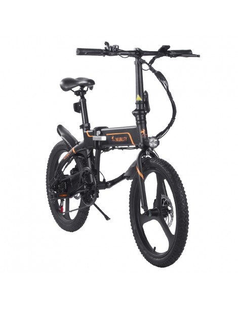 Niubility B20 20 Inch Bicicletta elettrica pieghevole 350W Motore 42V 10.4 Ah Batteria – Nero Soddisfazione Garantita