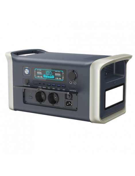 UAPOW Apower1000 Stazione di alimentazione portatile generatore solare LiFePO4 da 1024Wh uscita CA 1800W ricarica PD 100W Novità