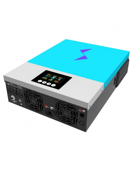 Inverter solare ibrido DAXTROMN 6200W MPPT 48V DC 120A inverter sinusoidale puro con ingresso PV 450V DC con WiFi Sconto