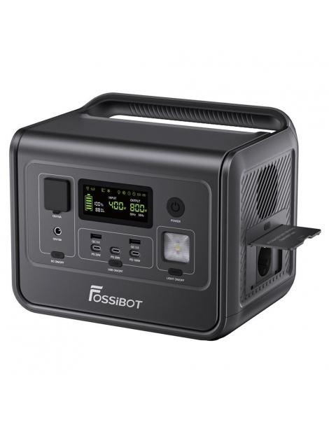 FOSSiBOT F800 Generatore Portatile Generatore Solare LiFePO4 da 512Wh - Nero Online