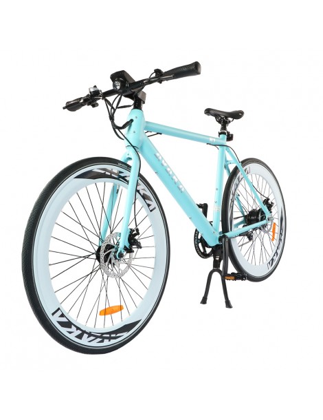 AVAKA R1 Bicicletta elettrica 250W Motore Batteria 9Ah- Blu opaco Hotsell