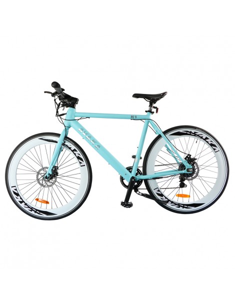 AVAKA R1 Bicicletta elettrica 250W Motore Batteria 9Ah- Blu opaco Hotsell