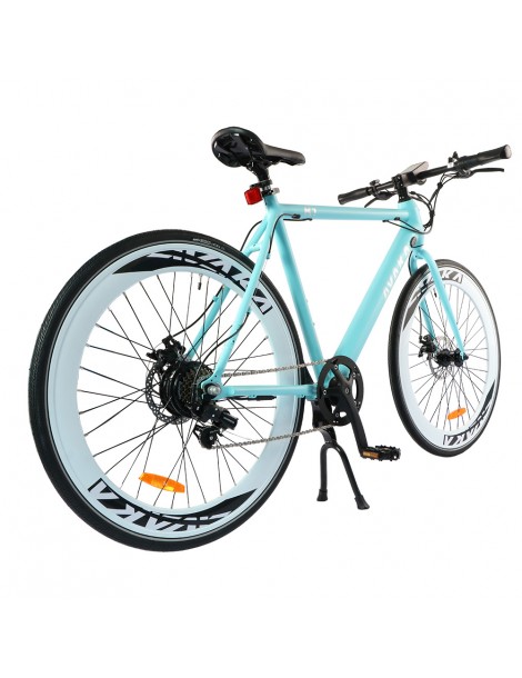 AVAKA R1 Bicicletta elettrica 250W Motore Batteria 9Ah- Blu opaco Hotsell