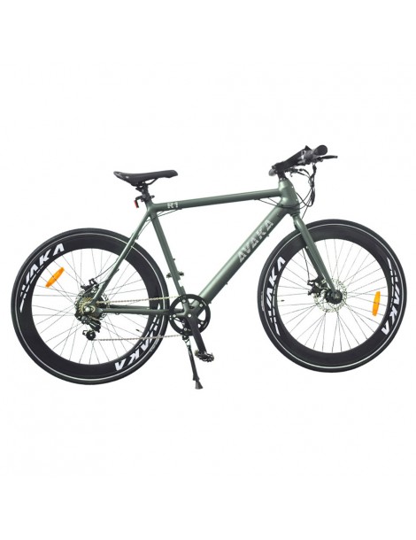 AVAKA R1 Bicicletta elettrica 250W Motore Batteria 9Ah - Verde militare opaco