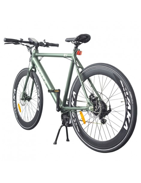 AVAKA R1 Bicicletta elettrica 250W Motore Batteria 9Ah - Verde militare opaco Vendita Calda