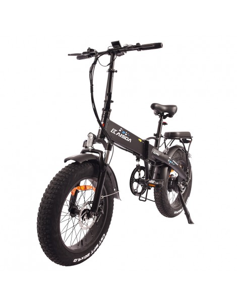 KAISDA K2 Pro 20*4.0 pollici Ciclomotore Elettrico Pieghevole con Pneumatici Grassi - Motore Bafang 350W e batteria 48V 12.8Ah In Saldo