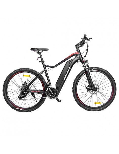WELKIN WKEM001 Bicicletta elettrica da montagna motore senza spazzole da 250W batteria da 36V 10.4Ah - Nero e Rosso