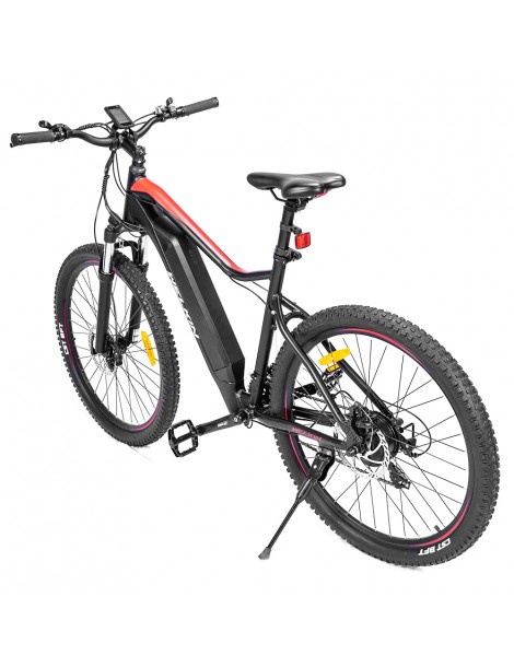 WELKIN WKEM001 Bicicletta elettrica da montagna motore senza spazzole da 250W batteria da 36V 10.4Ah - Nero e Rosso Moda