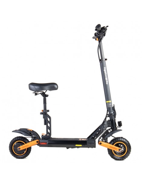 Kugoo Kirin G2 PRO Scooter elettrico pieghevole 600W Motore 15Ah 48V Batteria 9 pollici Pneumatici - Nero Arancione Qualità