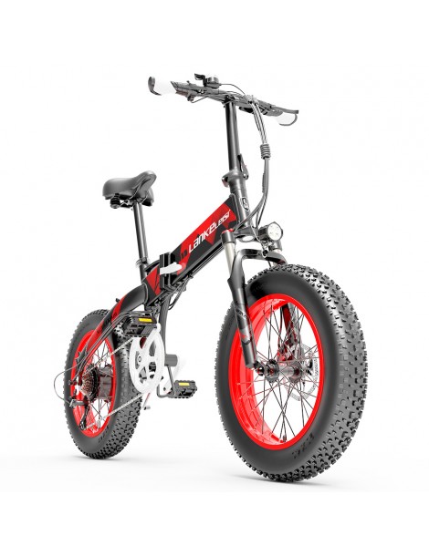 LANKELEISI X2000PLUS 10.4Ah 48V 1000W Ciclomotore Elettrico Bici Pieghevole Promozione