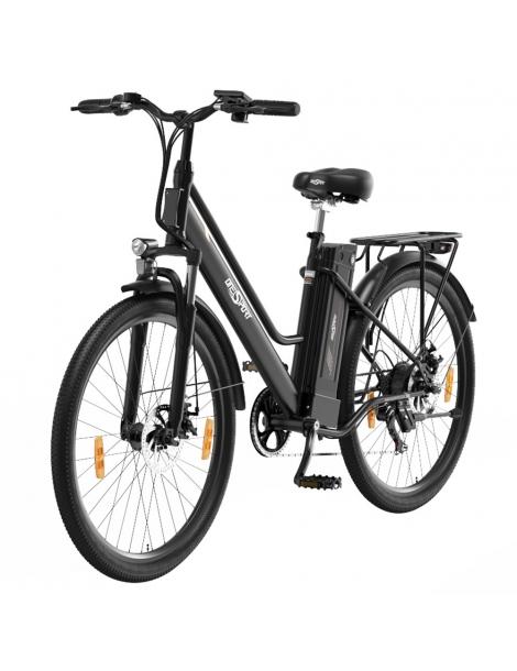 ONESPORT OT18-3 Bicicletta elettrica City pneumatici da 26*2.35 pollici motore da 250W batteria da 36V 14.4Ah - Nero Negozi Online