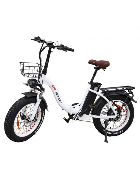 DRVETION CT20 Bicicletta elettrica pieghevole pneumatico grasso 20*4.0inch motore 750W batteria 48V 15Ah Shopping Online