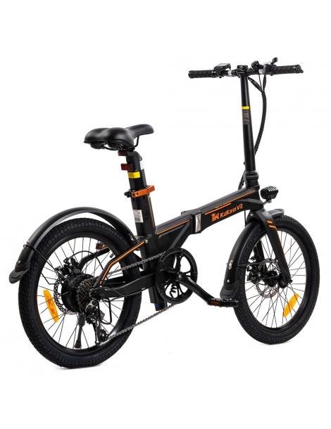 KuKirin V2 Bici Elettrica Pieghevole da Città Pneumatici da 20'' Batteria rimovibile da 36V 7.5Ah Motore da 430W 25km/h Prezzo Ridotto