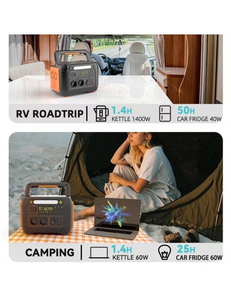 Flashfish A1001 Generatore solare portatile 1030Wh/1000W 278400mAh porte CA a onda sinusoidale pura 7 uscite - spina UE I Più Venduti