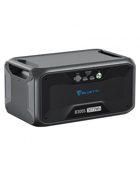BLUETTI B300S 3072Wh Modulo batteria di espansione celle LiFePO4 regolatore di carica MPPT ingresso 1000W 3 uscite Convenienza