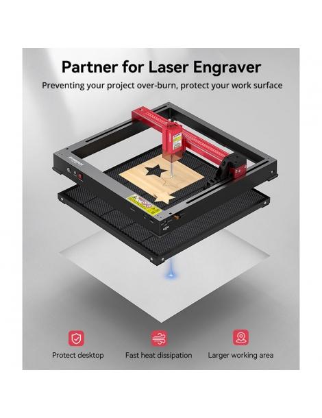ATOMSTACK F4 420x410mm Letto laser Tavolo di lavoro a nido d'ape Saldi