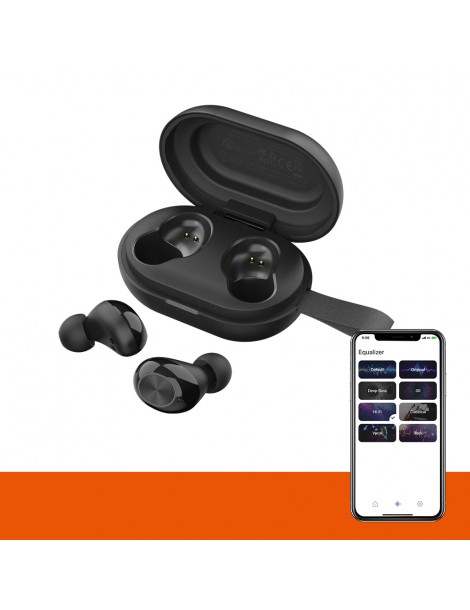 Tronsmart Spunky Beat Auricolari Bluetooth Wireless (APP Edition) - Nero Affare Del Giorno