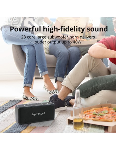 Tronsmart Element Mega SoundPulse™ Altoparlante Bluetooth 5.0 con uscita fino a 40W suono digitale 3D controllo touch - Nero Novità