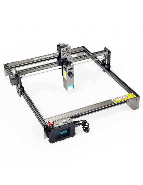 Taglierina per Incisione Laser ATOMSTACK S10 Pro 10W Potenza Macchina 50W Messa a Fuoco Fissa Spot Compresso 0 08x0 06mm Presa