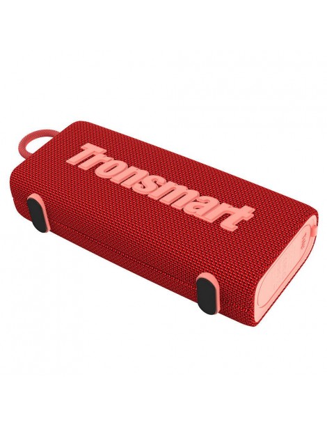 Tronsmart Trip 10W Altoparlante Bluetooth 5.3 portatile con elegante impugnatura in tessuto Batteria 2000mAh - Rosso In Vendita
