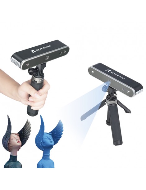 Revopoint POP 2 Scanner 3D di precisione con accuratezza di 0 1 mm Proiettore e telecamere IR aggiornati 150 - 400 mm
