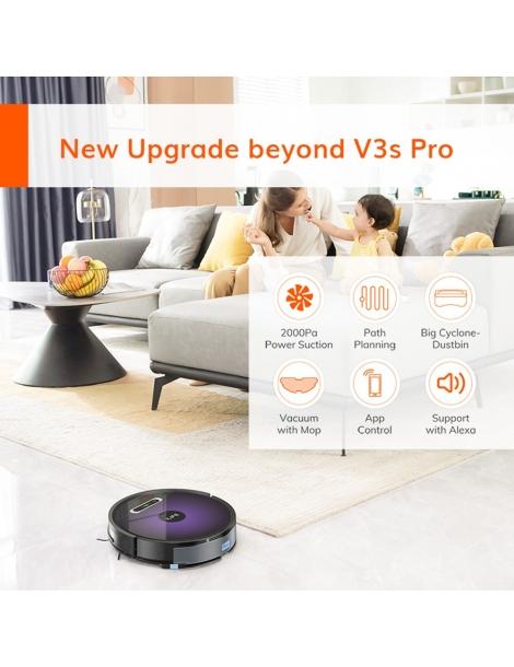 ILIFE V3s Max Robot Aspirapolvere aspirazione 2000Pa pianificazione del percorso con giroscopio Vendita calda