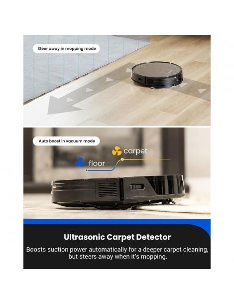 Proscenic X1 Aspirapolvere Robot con Base Auto-vuotante Aspirazione da 3000Pa tampone vibrante vibra 3000 volte al minuto Nuovi prodotti