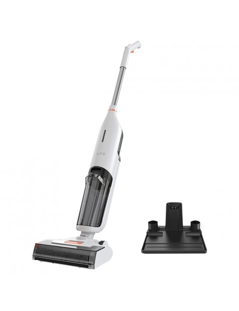 ILIFE W90 Aspirapolvere a secco senza filo 3 in 1 aspirapolvere e lavaggio autopulente serbatoio dell'acqua da 700 ml