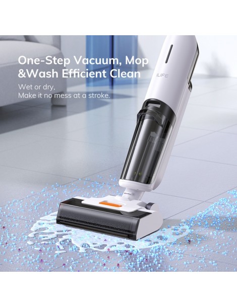 ILIFE W90 Aspirapolvere a secco senza filo 3 in 1 aspirapolvere e lavaggio autopulente serbatoio dell'acqua da 700 ml Offerte stagionali