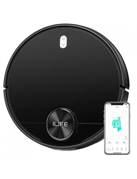 ILIFE A11 Robot Aspirapolvere Aspirazione 4000Pa Batteria 5200mAh mappatura multipiano Controllo App - Nero