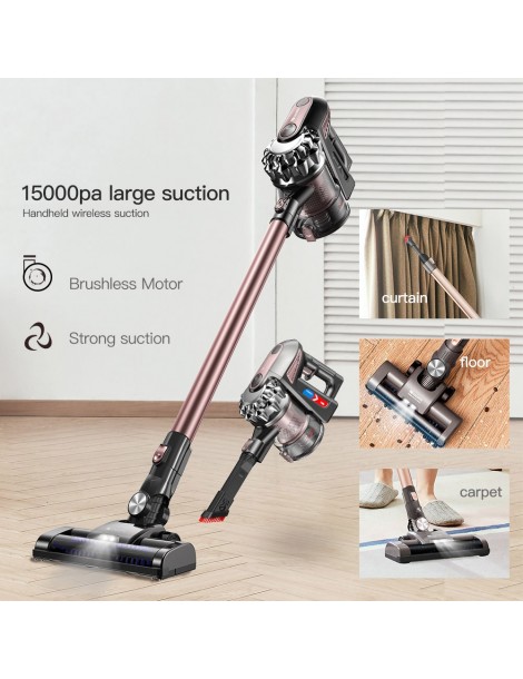 Proscenic P8 Plus Aspirapolvere Manuale Cordless Aspirazione 15000Pa Potenza Motore 180W Batteria Removibile 2200mAh Offerte giornaliere