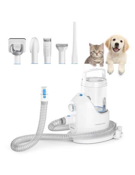 Neakasa P2 Pro Tagliacapelli per Cani con Aspirapolvere Set Professionale per la Toelettatura degli Animali Domestici
