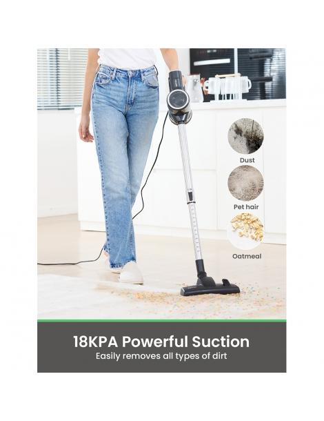 Vactidy C6 Aspirapolvere a filo aspirazione potente da 18kPa contenitore della polvere da 800ml con cavo da 7m Offerta settimanale