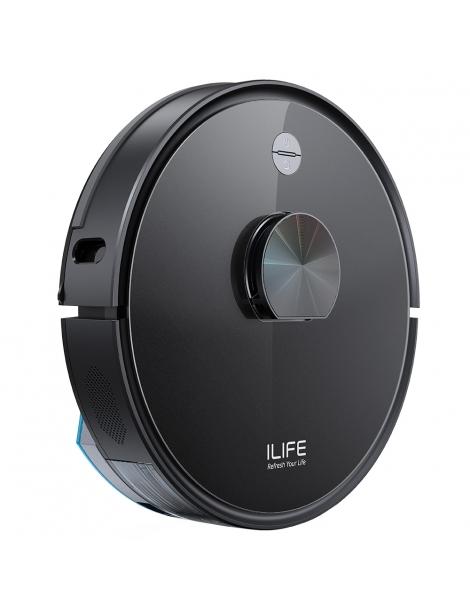 ILIFE A20 Robot Aspirapolvere Navigazione LiDAR Aspirazione 3000Pa Aspirazione e Mocio 2 in 1 Autonomia 120 minuti - Nero Rilascio limitato