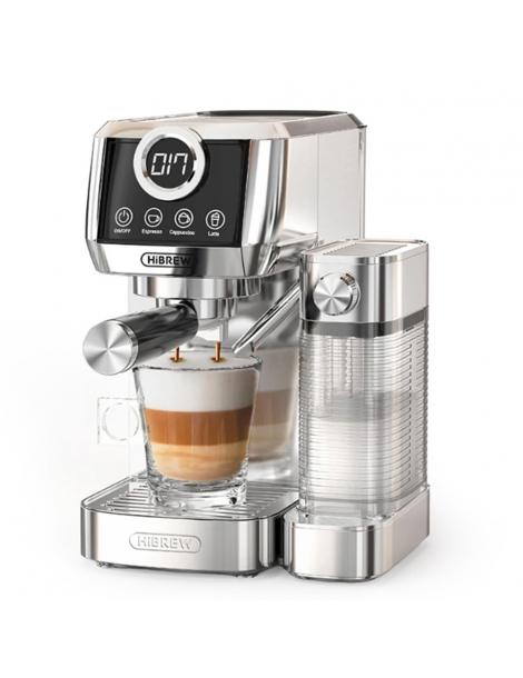 HiBREW H13A Macchina da caffè semi-automatica 3 in 1 6 modalità di caffè 20 bar serbatoio dell'acqua rimovibile da 1 3 litri