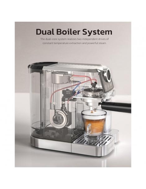 HiBREW H13A Macchina da caffè semi-automatica 3 in 1 6 modalità di caffè 20 bar serbatoio dell'acqua rimovibile da 1 3 litri Only for today