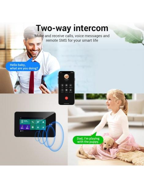 TALLPOWER G60 Sistema di allarme domestico wireless 12 kit con telecamera di sorveglianza da 4MP Discount Store per i nuovi prodotti