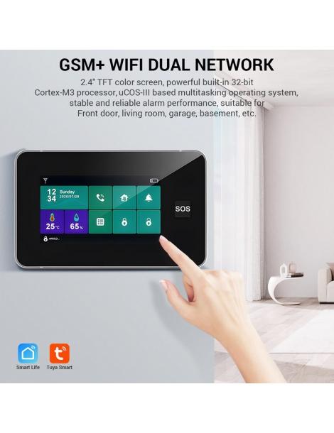 TALLPOWER G60 Sistema di allarme domestico wireless 12 kit con telecamera di sorveglianza da 4MP Discount Store per i nuovi prodotti