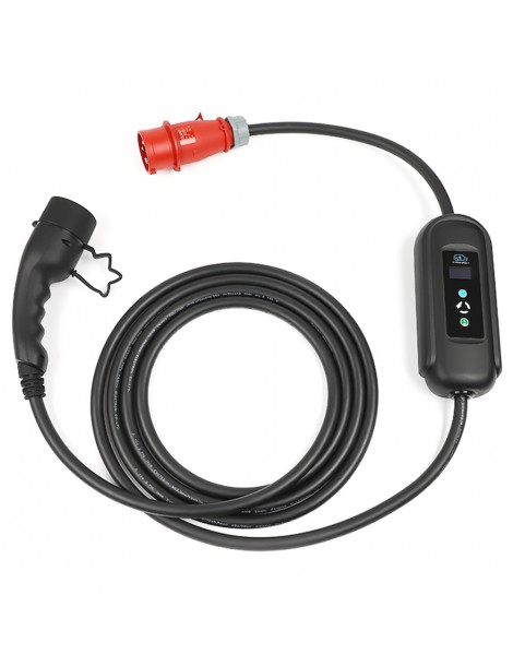 ANDAIIC Caricabatterie EV Caricabatterie portatile per auto elettriche di tipo 2 5m Cavo Officina