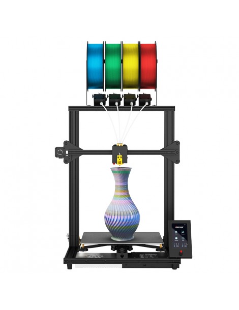 Zonestar Z8PM4 Pro Stampante 3D 4 Titan Extruders miscelazione colore 4 in1 out livellamento automatico 300 * 300 * 400 mm Italy