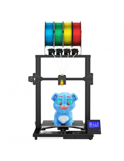 Zonestar Z8PM4 Pro Stampante 3D 4 Titan Extruders miscelazione colore 4 in1 out livellamento automatico 300 * 300 * 400 mm Italy