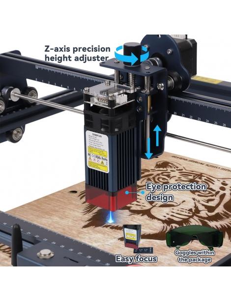 DIMIFUN DM6 B6 6W Macchina per l'incisione laser protezione degli occhi precisione di 0 01 mm punto di 0 06 mm Pezzi Unici