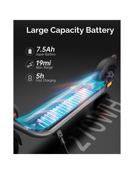 Atomi E20 Scooter elettrico pieghevole pneumatico da 8 5 pollici motore da 250W batteria da 36V 7 5Ah Soddisfazione Garantita