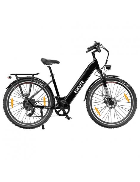 ESKUTE ES-28-LJ Bicicletta elettrica motore 250W batteria 36V 20Ah pneumatici 28*1 75' - Nero
